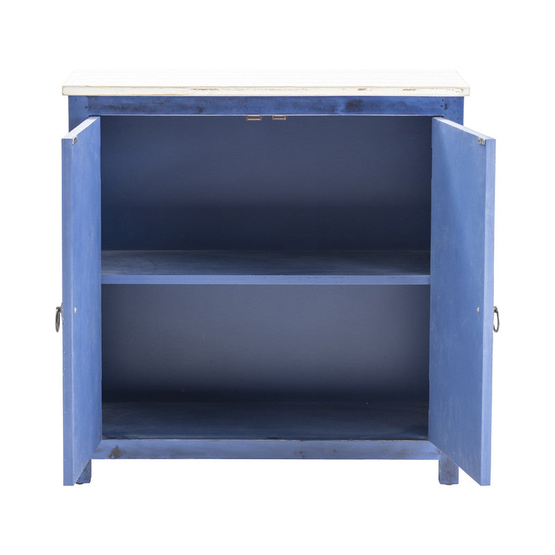 Octopus Blue/White Cabinet - Ornate Home