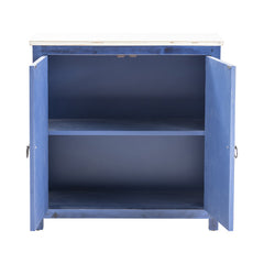 Octopus Blue/White Cabinet - Ornate Home