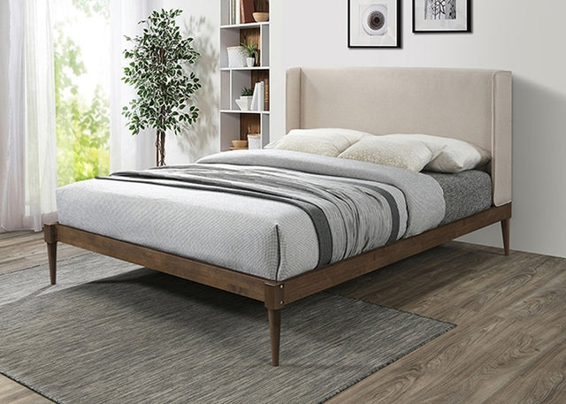 Odder Beige Queen Bed - Ornate Home