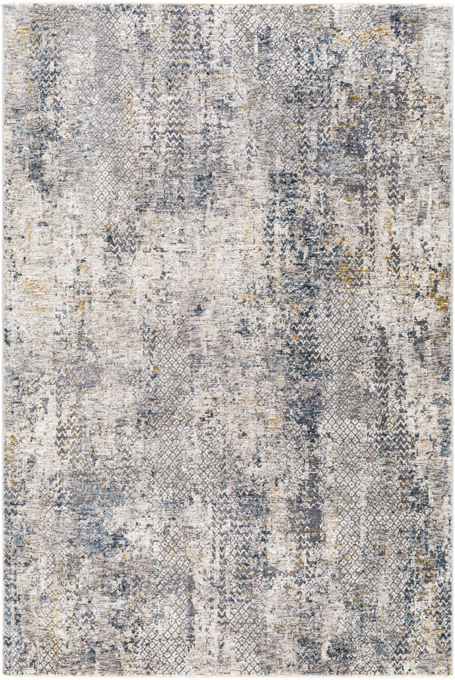 Odell Abstract Luxe Fringe Rug - Clearance - Ornate Home