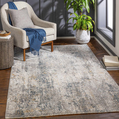 Odell Abstract Luxe Fringe Rug - Clearance - Ornate Home