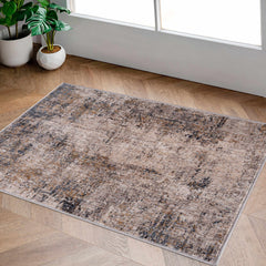Odell Abstract Luxe Fringe Rug - Clearance - Ornate Home