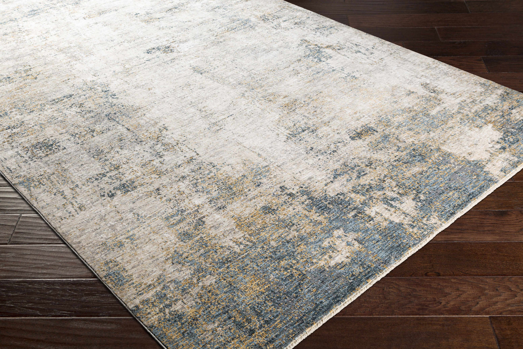 Odell Abstract Luxe Fringe Rug - Ornate Home