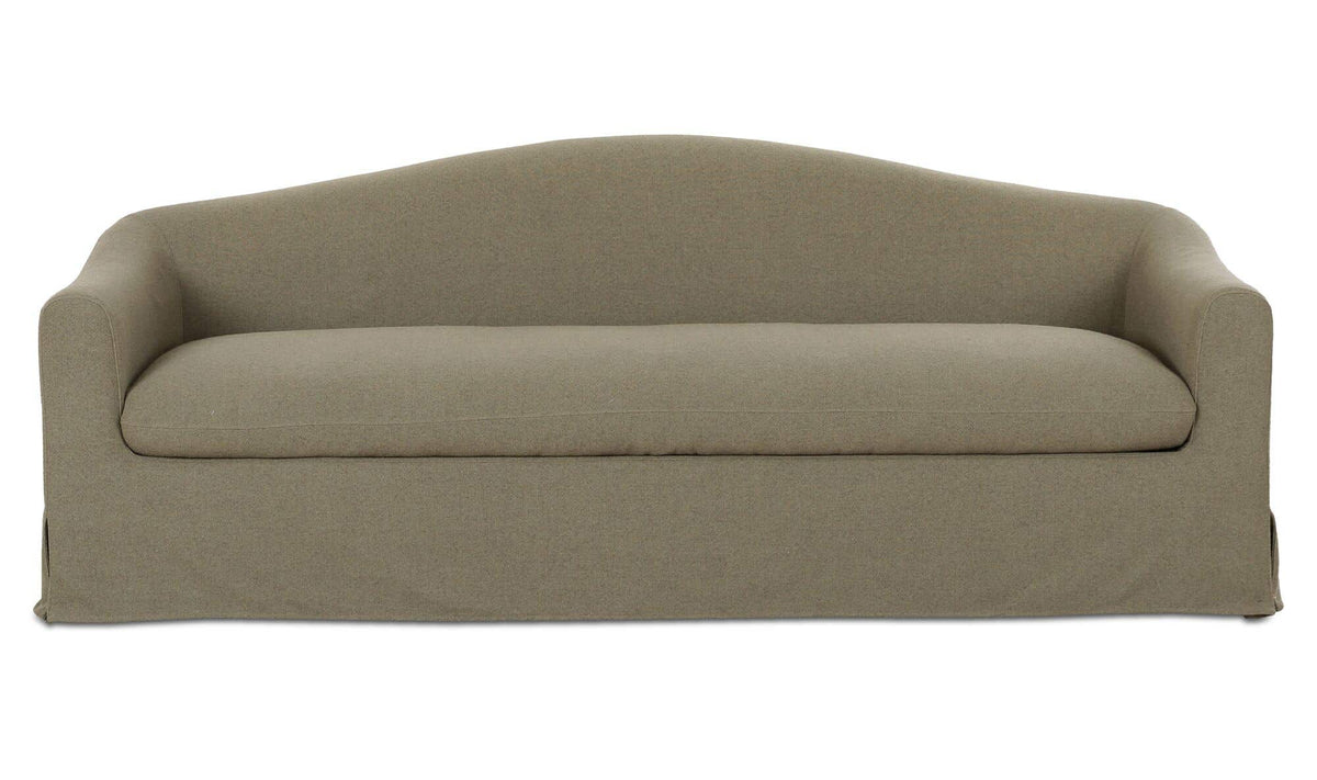 Odell Olive Slipcover Sofa - Ornate Home