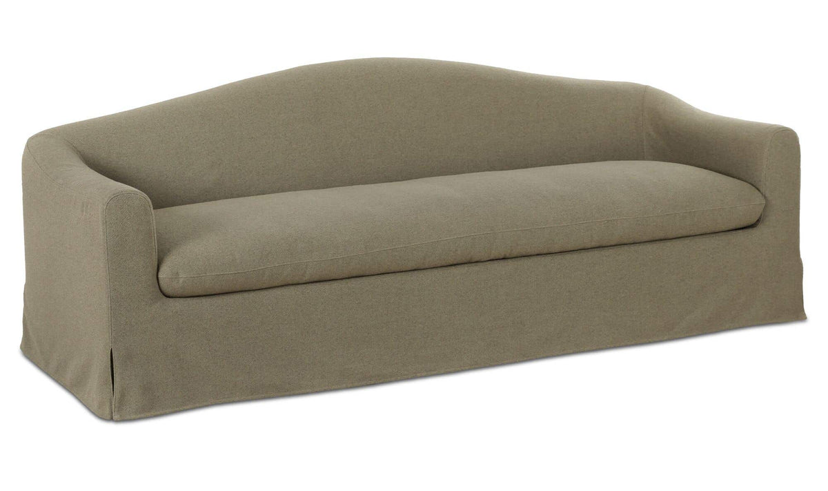 Odell Olive Slipcover Sofa - Ornate Home