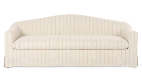 Odell Olive Stripe Slipcover Sofa - Ornate Home