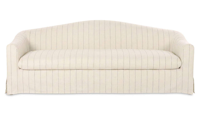 Odell Olive Stripe Slipcover Sofa - Ornate Home