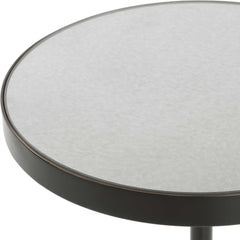 Odesa Bronze/Brown Marble Accent Table - Ornate Home