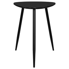 Odessa Black 2-piece Triangular Coffee and End Table Set - Ornate Home