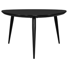 Odessa Black 2-piece Triangular Coffee and End Table Set - Ornate Home