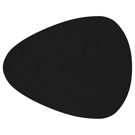 Odessa Black 3-piece Triangular Coffee and End Table Set - Ornate Home