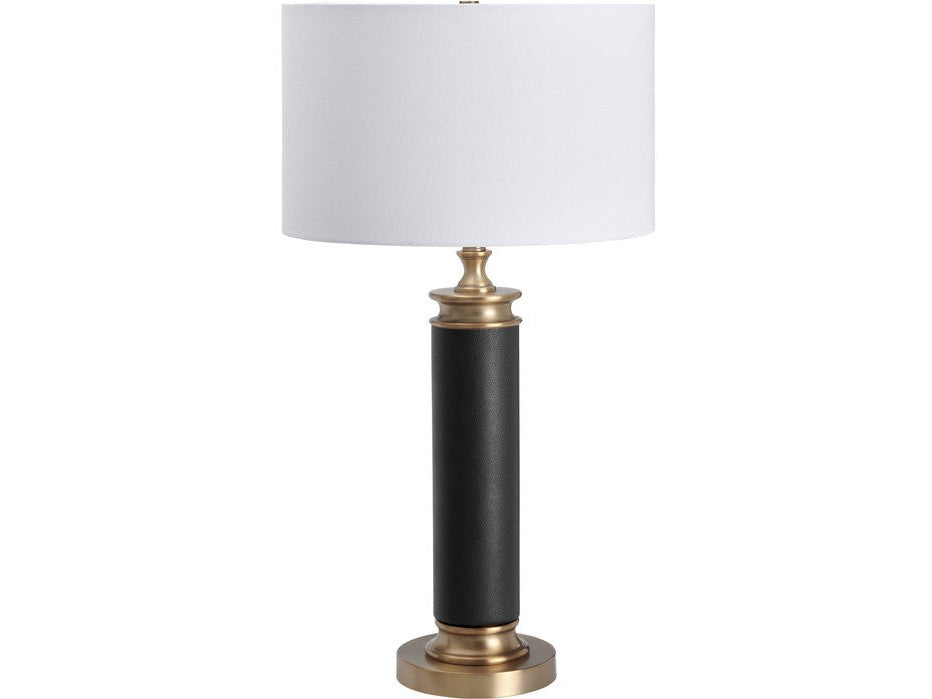 Odessa Black/Gold Table Lamp (Set of 2) - Ornate Home