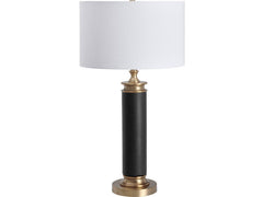 Odessa Black/Gold Table Lamp (Set of 2) - Ornate Home