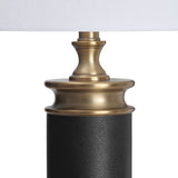 Odessa Black/Gold Table Lamp (Set of 2) - Ornate Home