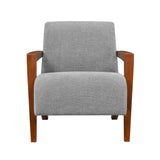 Odessa Gray Accent Chair - Ornate Home