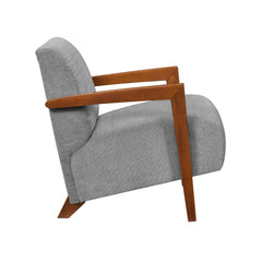 Odessa Gray Accent Chair - Ornate Home