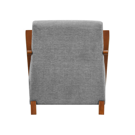 Odessa Gray Accent Chair - Ornate Home