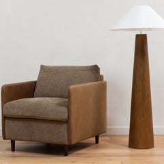 Odessa Warm Brown Floor Lamp - Ornate Home