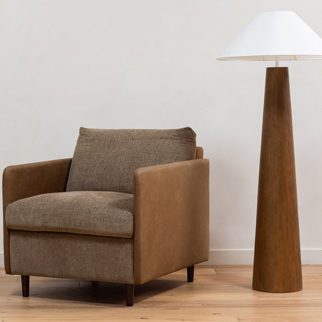 Odessa Warm Brown Floor Lamp - Ornate Home