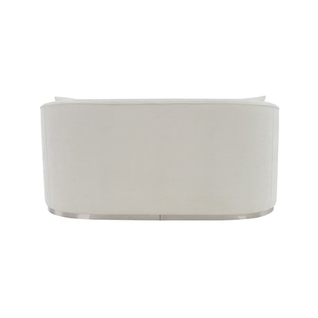 Odette Beige Loveseat W/2 Pillows - Ornate Home