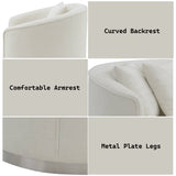 Odette Beige Sofa W/4 Pillows - Ornate Home