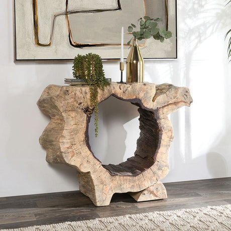 Odette Natural Console Table - Ornate Home