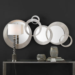 Odiana Silver Rings Modern Mirror - Ornate Home