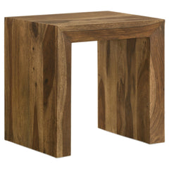 Odilia Auburn 3-piece Solid Wood Coffee and End Table Set - Ornate Home
