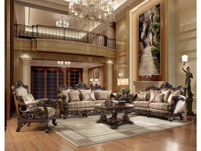Odyssey Bronze 3pc Living Room Set  / HD-2658 - Ornate Home