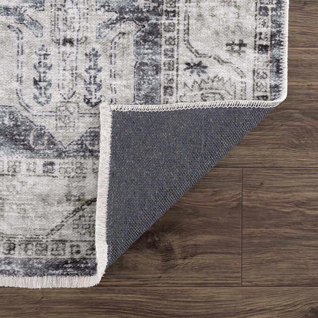 Off White Holi-4602 Washable Area Rug - Clearance - Ornate Home