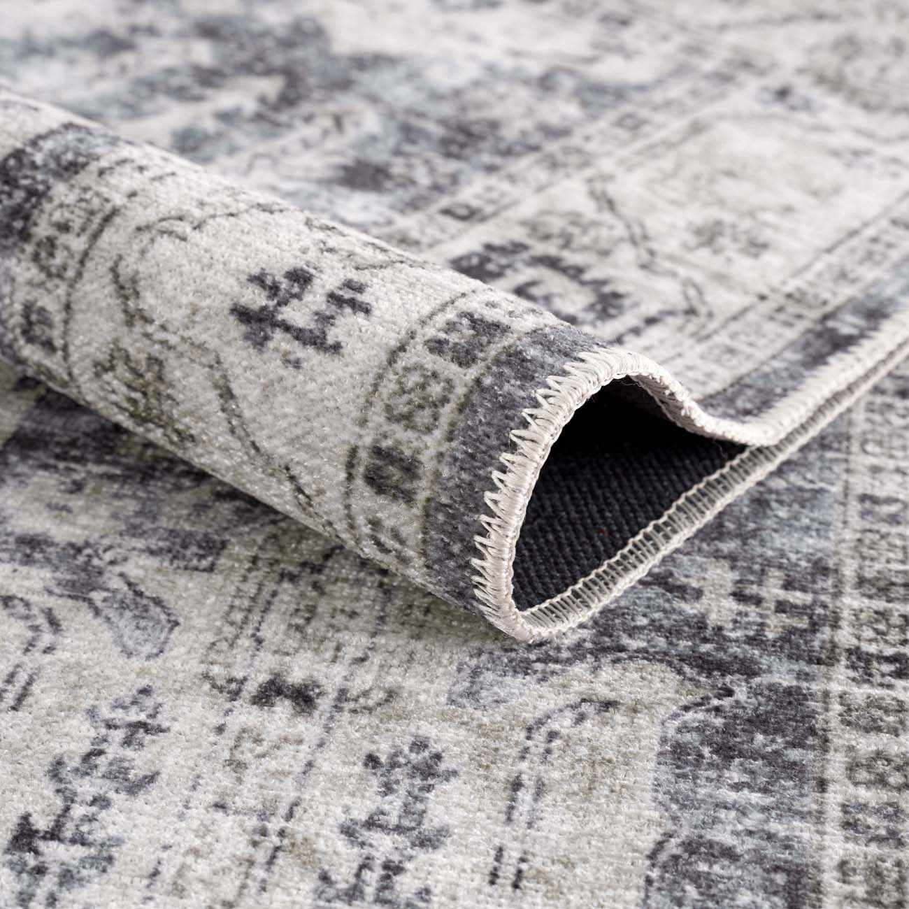 Off White Holi-4602 Washable Area Rug - Clearance - Ornate Home