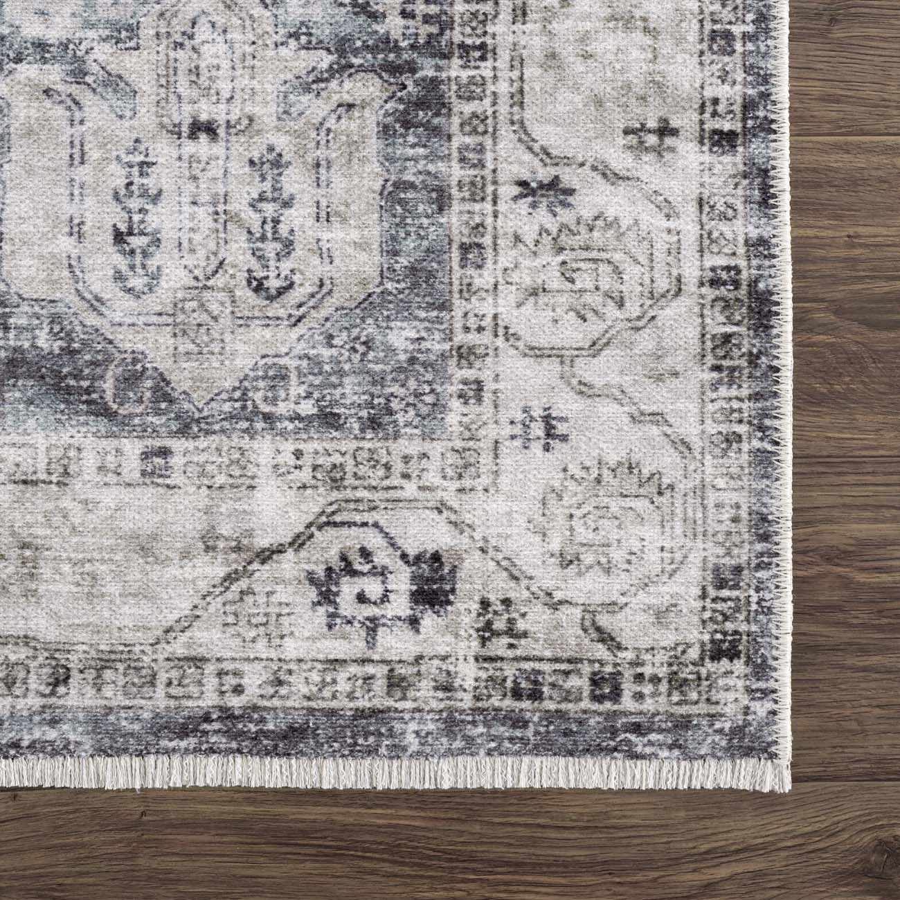 Off White Holi-4602 Washable Area Rug - Clearance - Ornate Home