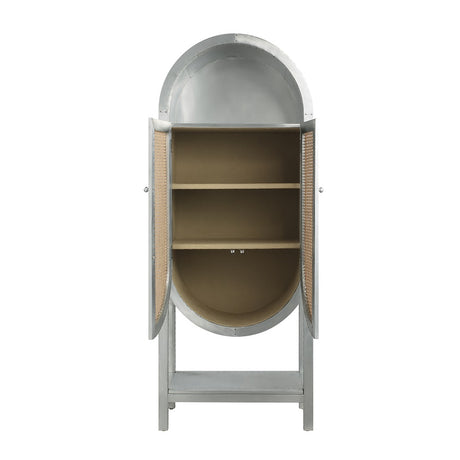 Ogden Aluminum Bookcase - Ornate Home