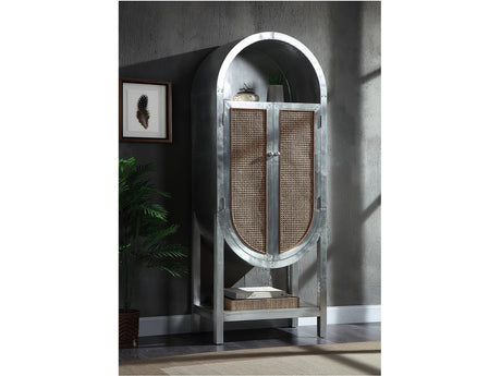 Ogden Aluminum Bookcase - Ornate Home