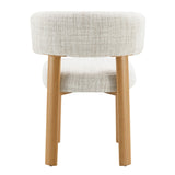 Ogin Beige/Gray Side Chair (Set of 2) - Ornate Home