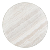 Ogin Dark Beige/Natural Round Dining Table - Ornate Home