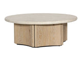 Oja Natural Wash/Cream Coffee Table - Ornate Home