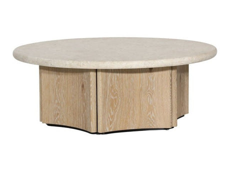 Oja Natural Wash/Cream Coffee Table - Ornate Home
