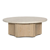 Oja Natural Wash/Cream Coffee Table - Ornate Home