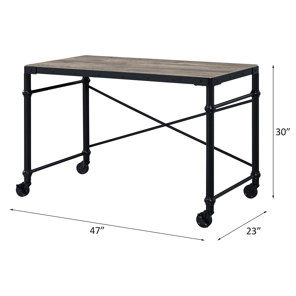 Oklarth Oak Writing Desk - Ornate Home