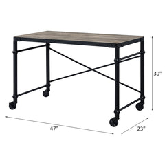 Oklarth Oak Writing Desk - Ornate Home