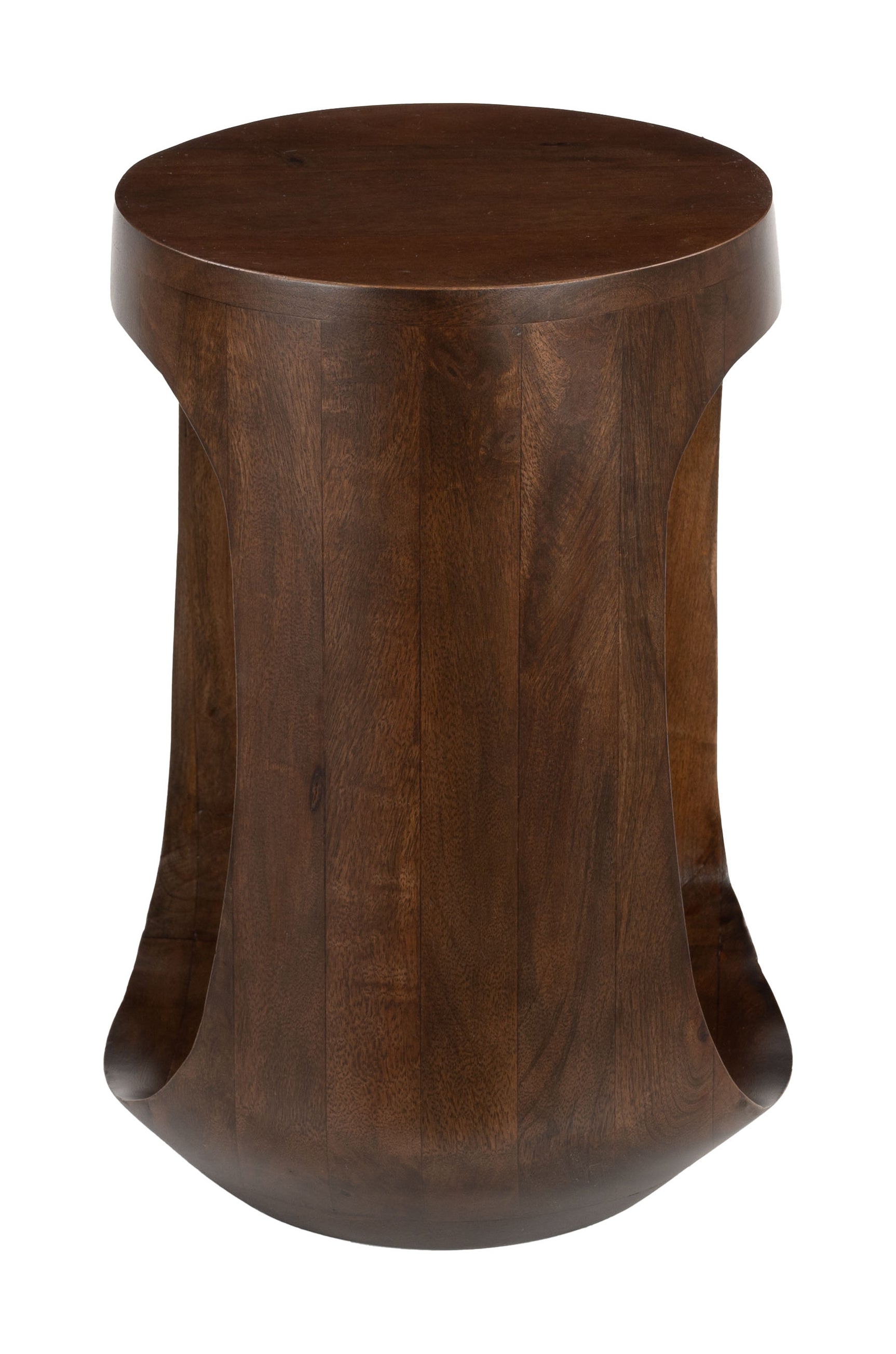 Okno Walnut Side Table - Ornate Home