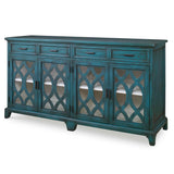 Oksana Green Wooden Credenza - Ornate Home