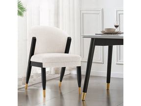 Ola Dining Chair in Cream - Ornate Home