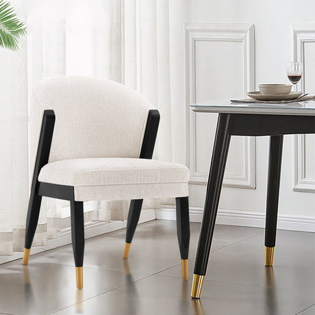Ola Dining Chair in Cream - Ornate Home