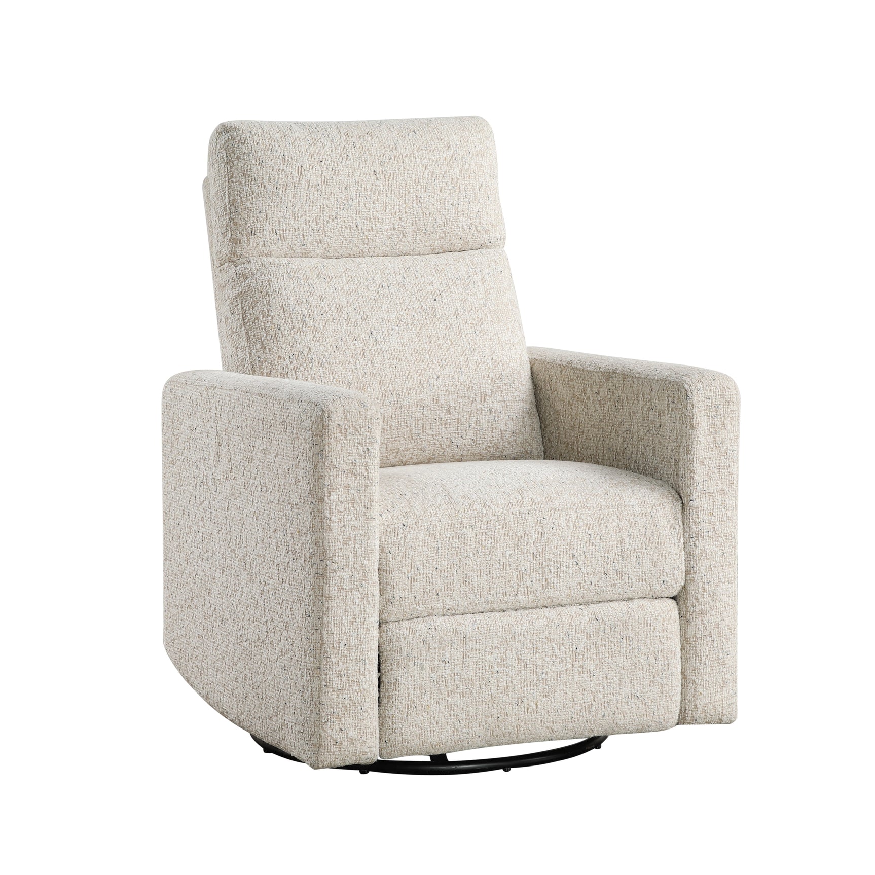 Olathe Quartz Swivel Glider Reclining Chair - Ornate Home