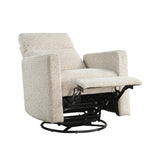 Olathe Quartz Swivel Glider Reclining Chair - Ornate Home