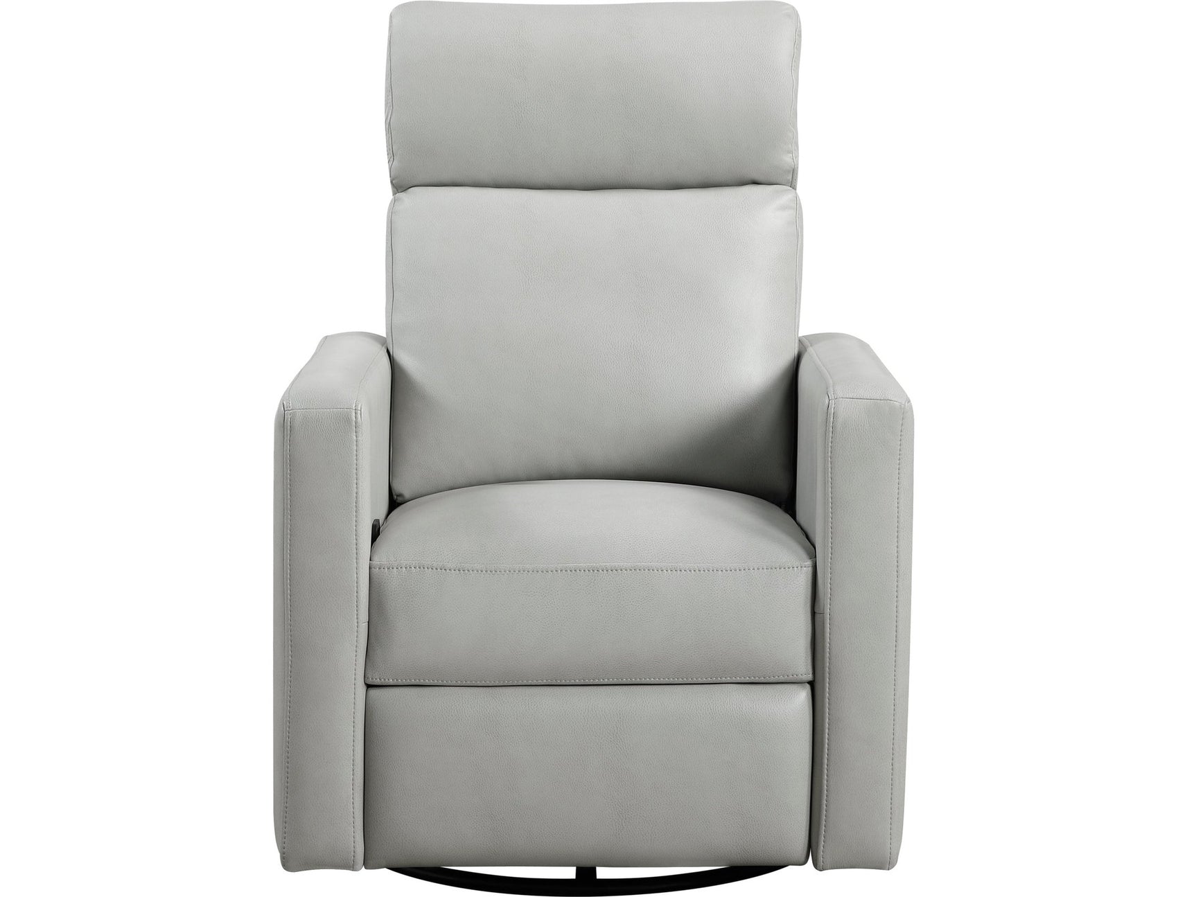 Olathe Smoke Swivel Glider Reclining Chair - Ornate Home