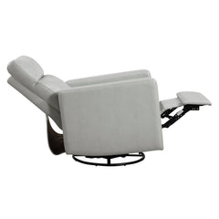 Olathe Smoke Swivel Glider Reclining Chair - Ornate Home