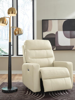 Olcotte Canvas Power Recliner - Ornate Home